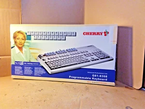 CHERRY G81-8308LPAGB MODEL: MY B300 (Cherry MY) PS2 (US) PROGRAMMIERTASTATUR - Bild 1 von 11