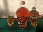 Halloween skull bottle drinking Set skull shots  party shots present gift 