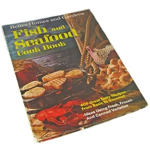 Vintage 1971 Better Homes and Gardens Fish and Seafood Cook Book - Picture 1 of 11