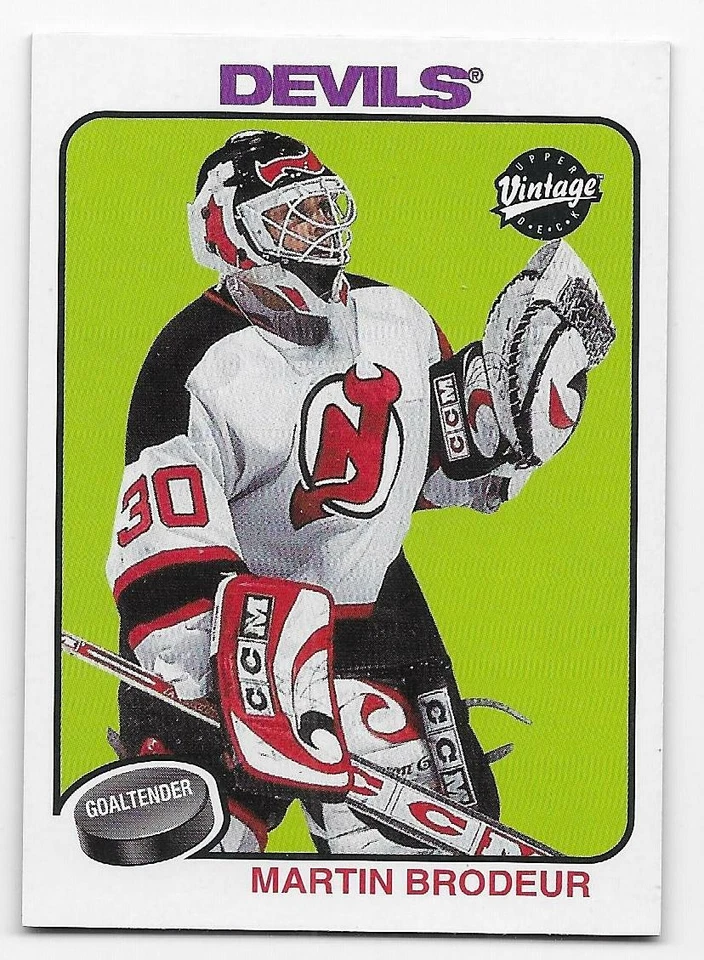 01/02 UPPER DECK VINTAGE BASE Hockey (#1-150) U-Pick From List - Image 1 of 1