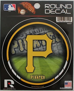 Pittsburgh Pirates MLB Decal Car Window 4.5" Sticker Baseball Licensed Sports  - Picture 1 of 2