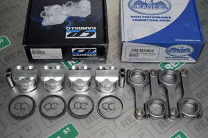 CP Pistons Eagle Rods Miata Mx-5 Protege Escort BP 1.8L 9.0:1 83mm - Picture 1 of 9