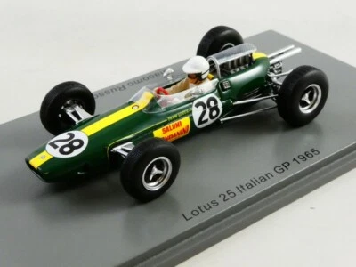 Spark Lotus 25 #28 Giacomo Russisch Italian Gp 1965 1/43 S7293 - Bild 1 von 3