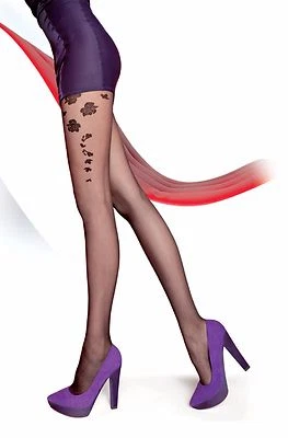 Fiore LUKRECJA 20 Den Pantyhose Tigths Nylons Hosiery Size [S] Black - Image 1 of 4