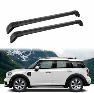 Barra transversal de riel de techo de aluminio 2P se adapta a Mini Countryman 2011-2018 - Imagen 1 de 8