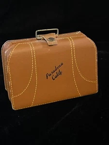 Souvenir Mini Suitcase From Pasadena, CA w/ Stationary Rolodex Pencil Paper - Picture 1 of 8