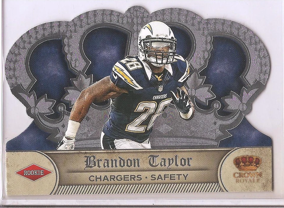 2012 PANINI CROWN ROYALE BRANDON TAYLOR CHARGERS 18/399 - Image 1 of 1