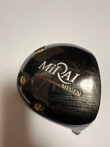 MIRAI MEGEM Driver Head 9°-10° Titanium Used with Cover & Wrench - Picture 1 of 8