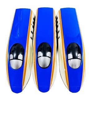 Shinkansen Kagayaki Bento Box Set of 3 Kids Lunch Storage Japan - Image 1 of 4