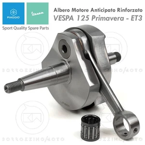 VORGEZOGENE MOTORWELLE Ø 19 KURBELWELLE GLÄNZEND LAUF 51mm VESPA 125 ET3 PRIMAVERA - Bild 1 von 3