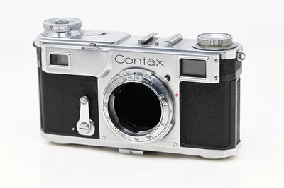 Zeiss Contax II 35mm Film Rangefinder 35mm Camera Body [Parts/Repair] #B70 - Image 1 of 4