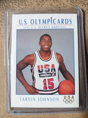 1992 Impel Multi-Sport Olympicards: U.S. Olympic Hopefuls Earvin Johnson #11 USA - Image 1 of 2
