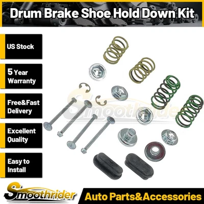 Kit de sujeción de zapata de freno de tambor trasero Carlson para Jeep Cherokee 1977-1981 1982 1983 Foto 1 de 2