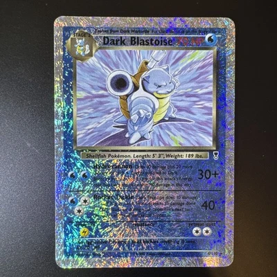 Pokemon Legendary Collection #4/110 Dark Blastoise Reverse Holo RARE WOTC - Image 1 of 4