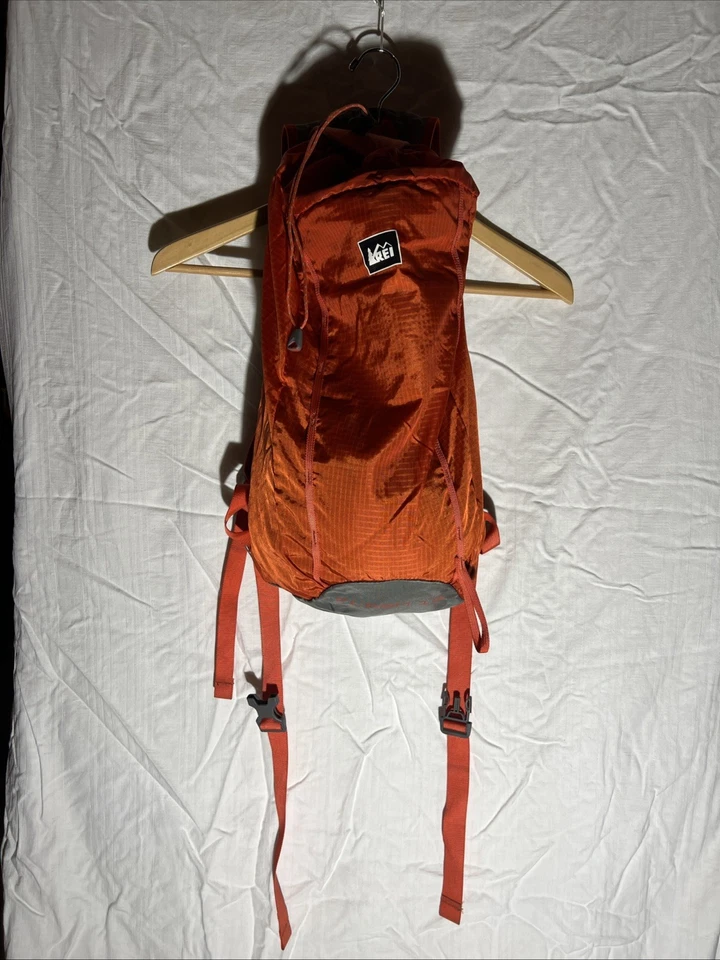 REI Co-Op Flash 18 Backpack Orange, Lightweight Hiking Daypack - See Photos - Image 1 of 4