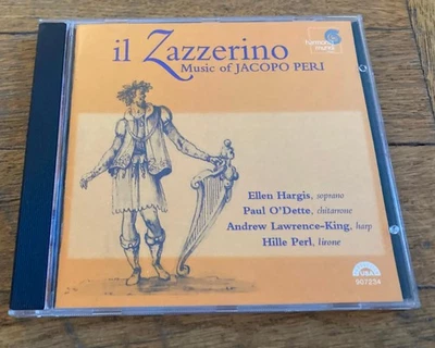 Il Zazzerino: Music of Jacopo Peri, Ellen Hargis, Paul O'Dette, Lawrence-King CD Foto 1 de 3
