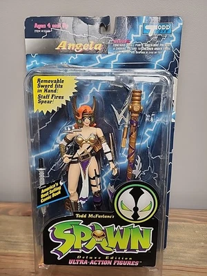 Novo boneco de ação selado MOC Todd McFarlane's Spawn Series 2 Angela Ultra - Imagem 1 de 4