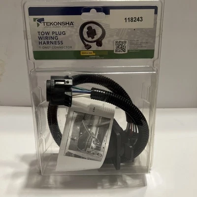 ARNÉS DE CABLEADO ENCHUFE REMOLQUE TEKONHA #118243 COMPATIBLE CON FORD F250 F350 F450 F550 Foto 1 de 2