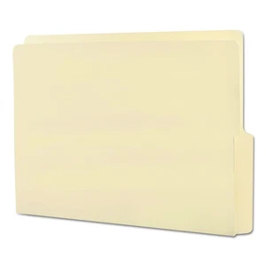 Smead Manila File Folders 100 Pack Letter Size Bottom Tab Recycled Content - Picture 1 of 4
