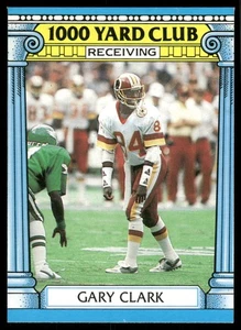 1987 Topps #10 Gary Clark Washington Redskins Fußballkarte - Bild 1 von 2