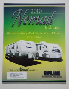 RV Brochure 2010 Nomad By Skyline Park Models Trailers Floor Plans - Picture 1 of 7