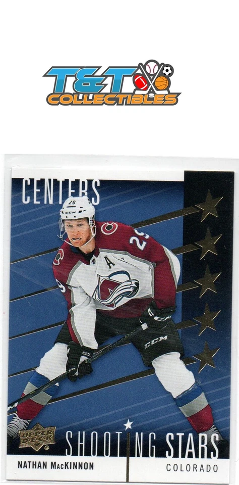 Nathan MacKinnon 2019-20 Upper Deck Shooting Stars Centers #SSC-5 Avalanche 13a - Image 1 of 1