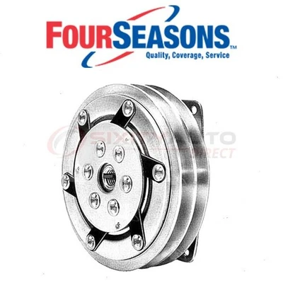 Four Seasons AC Compressor Clutch for 1975-1984 Volvo 242 - Heating Air qz Foto 1 de 4