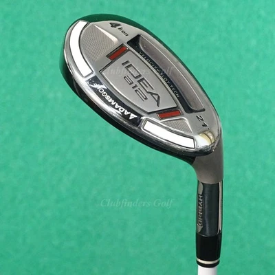 Adams Idea a12 Hybrid 21° 4 Iron UST Mamiya ProForce VTS 75HSA Graphite Seniors - Image 1 of 3