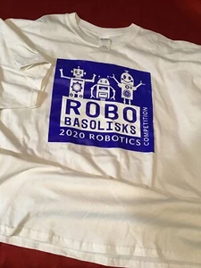 Robotics Convention ROBO 2020 camiseta blanca robot robótica talla XL - Imagen 1 de 5