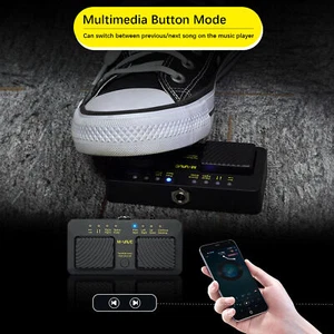 M-VAVE CUBE TURNER PRO Wireless Intelligent MIDI Control Pedal Page Turner - Picture 1 of 13