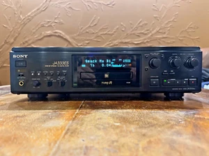 Sony Minidisc MDS-JA333ES - like brand new, black - Zdjęcie 1 z 6