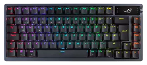 ASUS ROG Azoth RGB Gaming-Tastatur (deutsches Layout, Bluetooth, 2,4-GHz, USB) - Bild 1 von 1