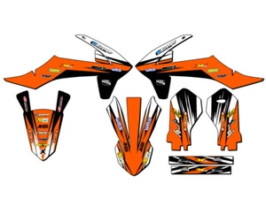 2019-2023 SX 50 VELOCITY Orange Senge Graphics Kit Compatible with KTM - Picture 1 of 10
