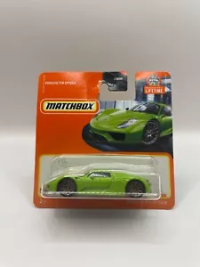 2024 Matchbox Porsche 918 Spyder Silver 1:60 MBX Showroom 45/100 - Picture 1 of 1