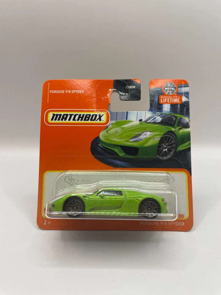 2024 Matchbox Porsche 918 Spyder Silver 1:60 MBX Showroom 45/100 - Image 1 of 1
