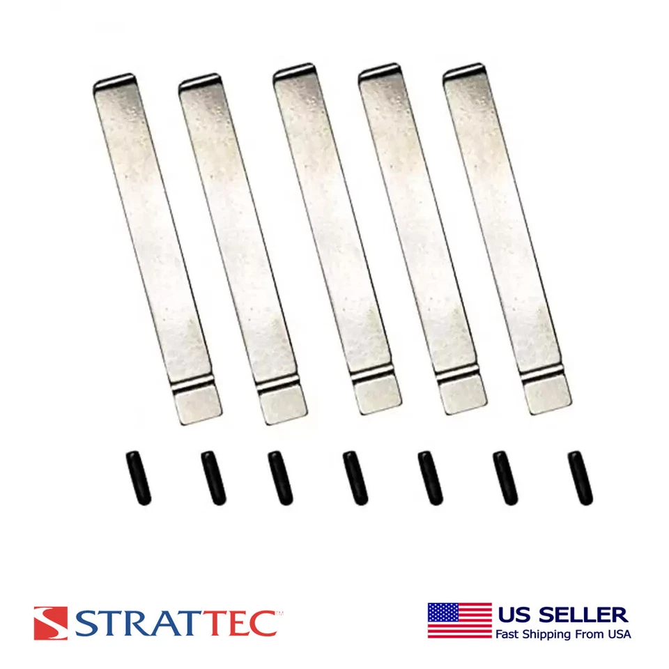 Hoja de llave abatible GM HU100 Stattec 5915037 paquete de 5 con 7 pines Foto 1 de 1