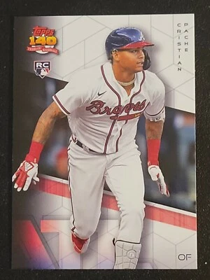 2021 Topps Archives Base #287 Cristian Pache - Atlanta Braves RC Rookie - Image 1 of 2
