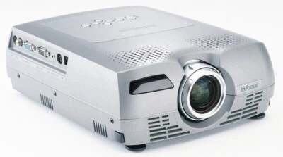 INFOCUS LP280 277 Lamp Hours Used Tested and Working grey with PSU HOME / OFFICE - Image 1 of 4