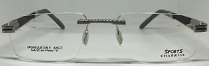 AUTHENTIC Charriol Sport Rimless Eyeglasses SP 23011 A France Carbon - Picture 1 of 18