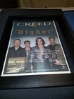 Creed Higher Rare Original Radio Promo Poster Ad Framed! #2