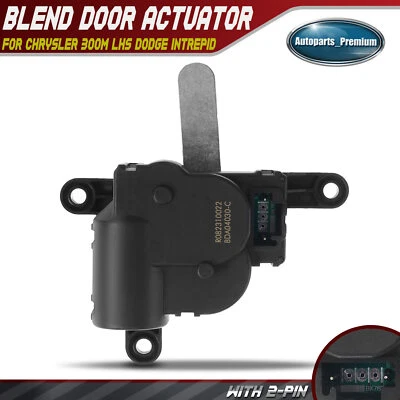 Actuador de puerta mezcla de recirculación para Chrysler 300M LHS Dodge Intrepid con 2 pines Foto 1 de 4