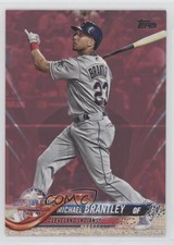 2018 Topps Update All-Star Mother's Day Hot Pink /50 Michael Brantley #US148