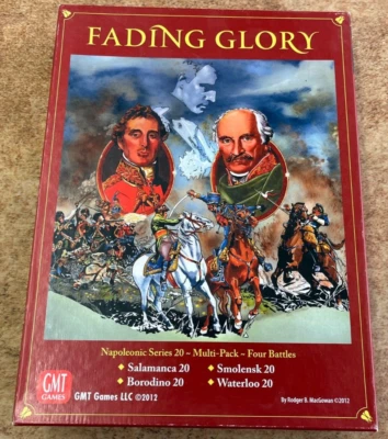 GMT Games Fading Glory 2012 Napoleonic MacGowan Board Game - Image 1 of 3