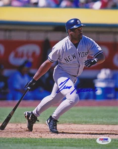 Tim Raines SIGNED 8x10 Photo New York Yankees ITP PSA/DNA AUTOGRAPHED  - Picture 1 of 1