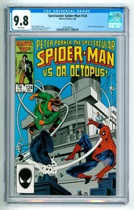 Spectacular Spider-Man #124 Marvel Comics ©1987 CGC 9.8 (Top Pop) - Bild 1 von 1