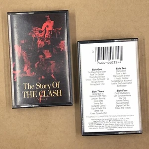 THE CLASH Cassette Tape Punk DOUBLE ALBUM BEST OF LONDON CALLING ROCK THE CASBAH - Picture 1 of 9