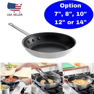 Non-Stick Aluminum Fry Pan Great Cooking Pan for Kitchen Restaurant 1 Pack - Picture 1 of 13