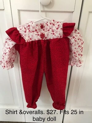 ropa de muñeca para muñecas de 18 pulgadas a muñecas de 25 pulgadas.  Multicolor, vestidos, pantalones Foto 1 de 4