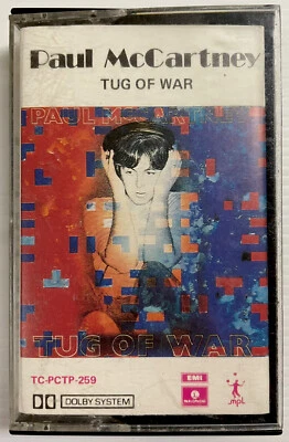 Paul McCartney Tug Of War Music Cassette Tape TC-PCTP-259 EMI Records 1982 - Image 1 of 4