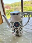 Midwinter Country Garden Coffee Pot Vintage Staffordshire 1960s Mid Century